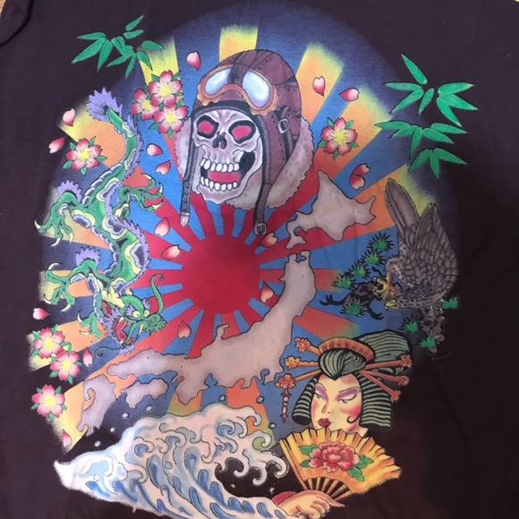💀 VINTAGE Ed Hardy Tee - Picture 3 of 6